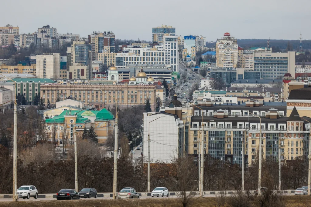 Вид на&nbsp;Белгород, 10&nbsp;марта 2024.