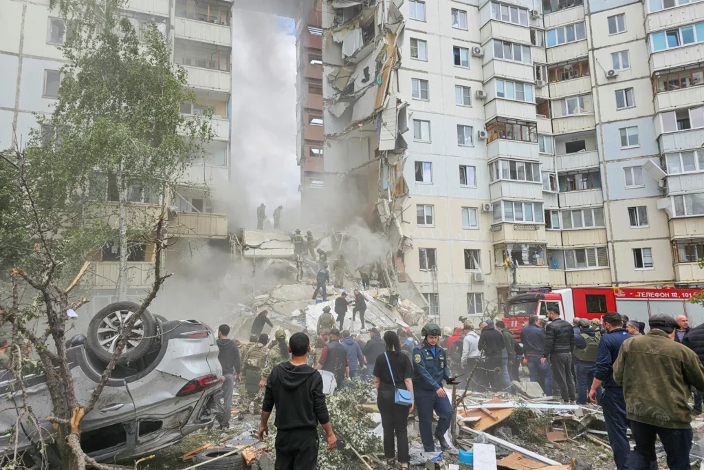 Обрушение дома в&nbsp;Белгороде