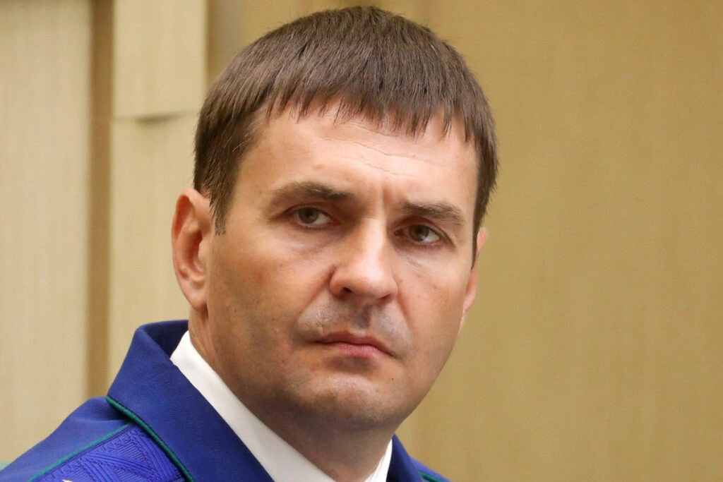 Дмитрий Демешин во&nbsp;время пленарного заседания Совета Федерации РФ&nbsp;в&nbsp;Москве, 2019&nbsp;год.