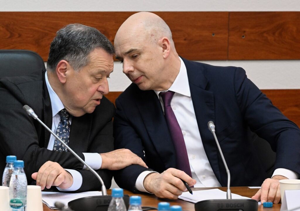 Андрей Макаров и&nbsp;министр финансов РФ&nbsp;Антон Силуанов